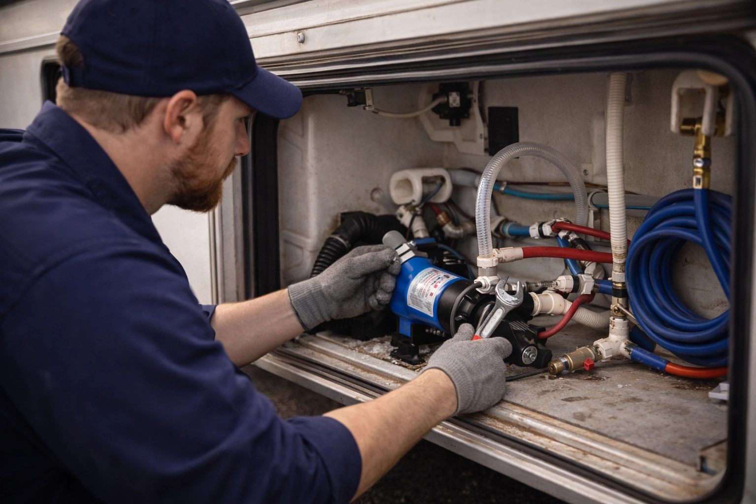 RV Water Pump Service